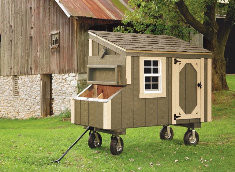 Portable Chicken Coop on Wheels Mobile Grazing Solution